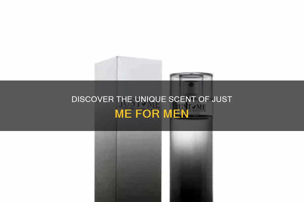what is the scent for just me for men
