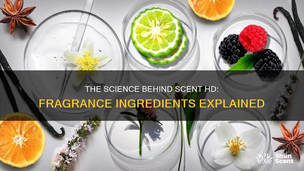 what is the scent hd fragrance made of