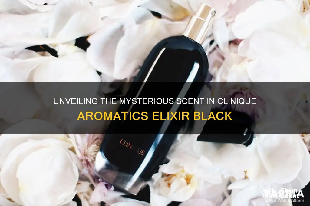 what is the scent in clinique aromatices black