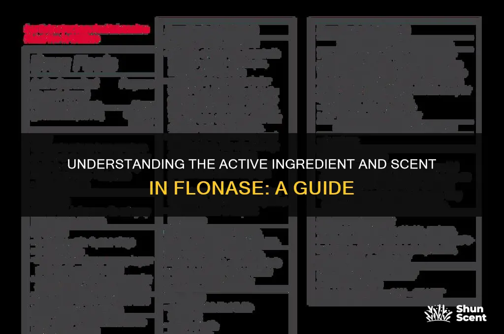what is the scent in flonase