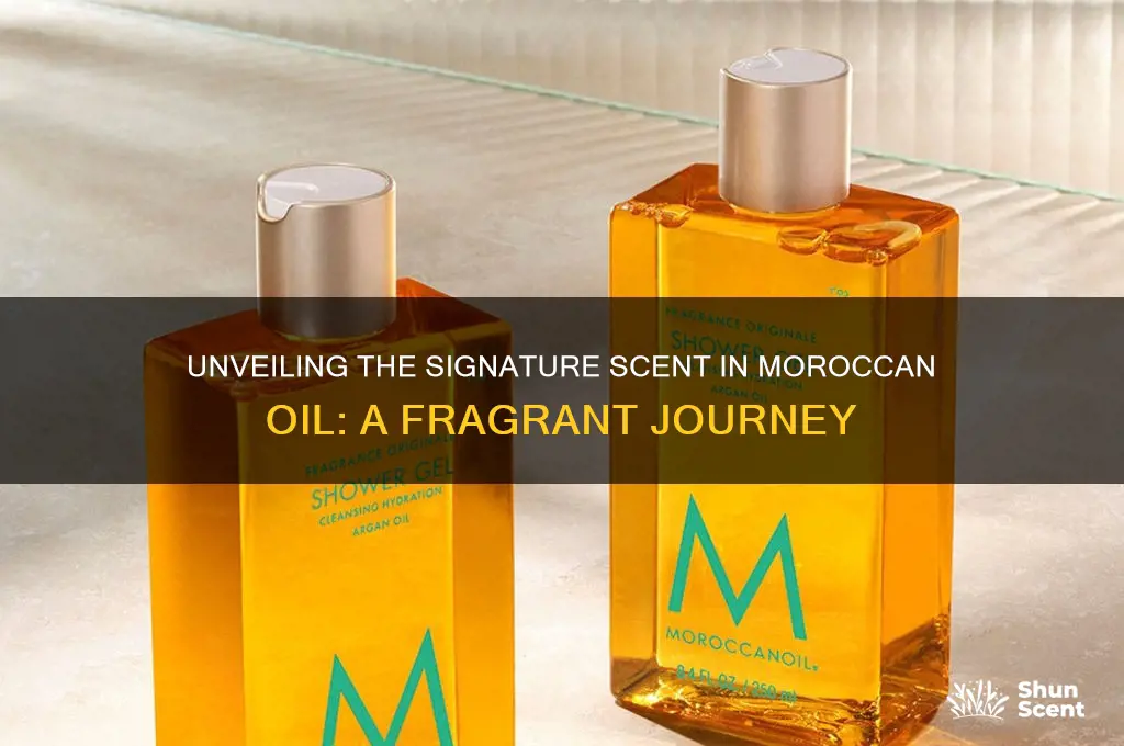 what is the scent in moroccan oil
