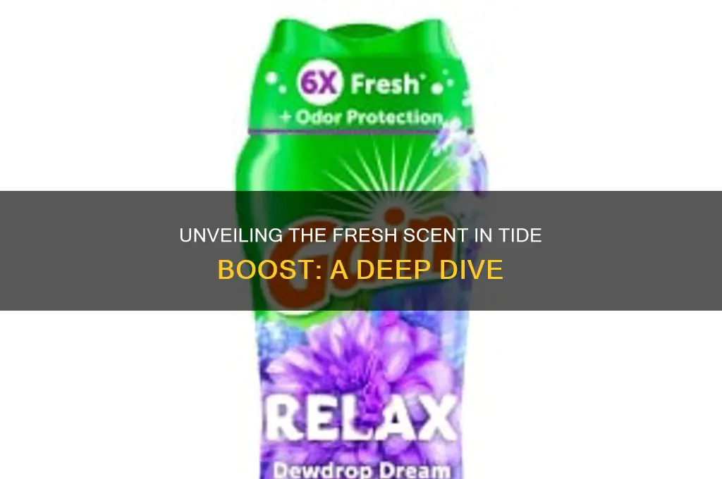 what is the scent in tide boost