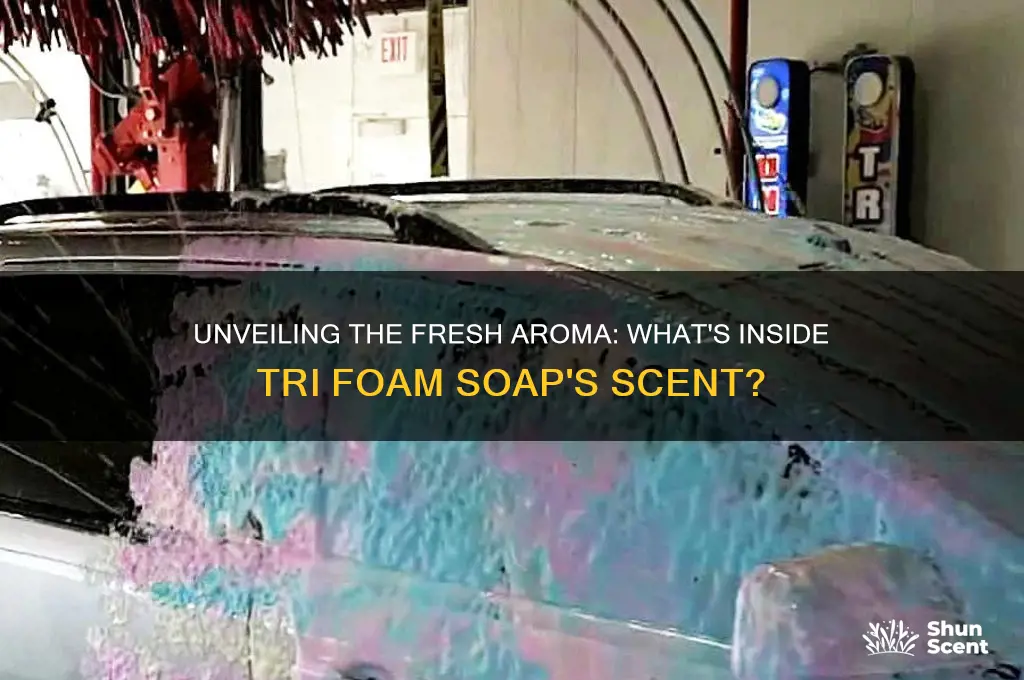 what is the scent in tri foam soap