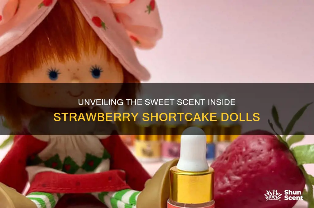 what is the scent inside the strawberry shortcake dolls
