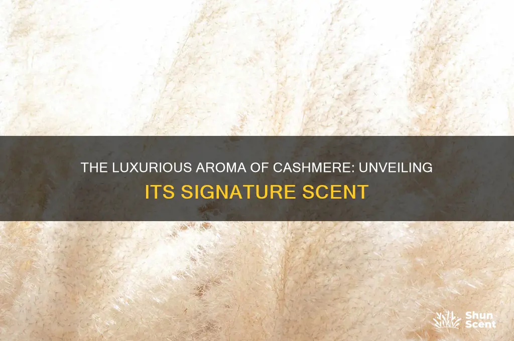 what is the scent of cashmere