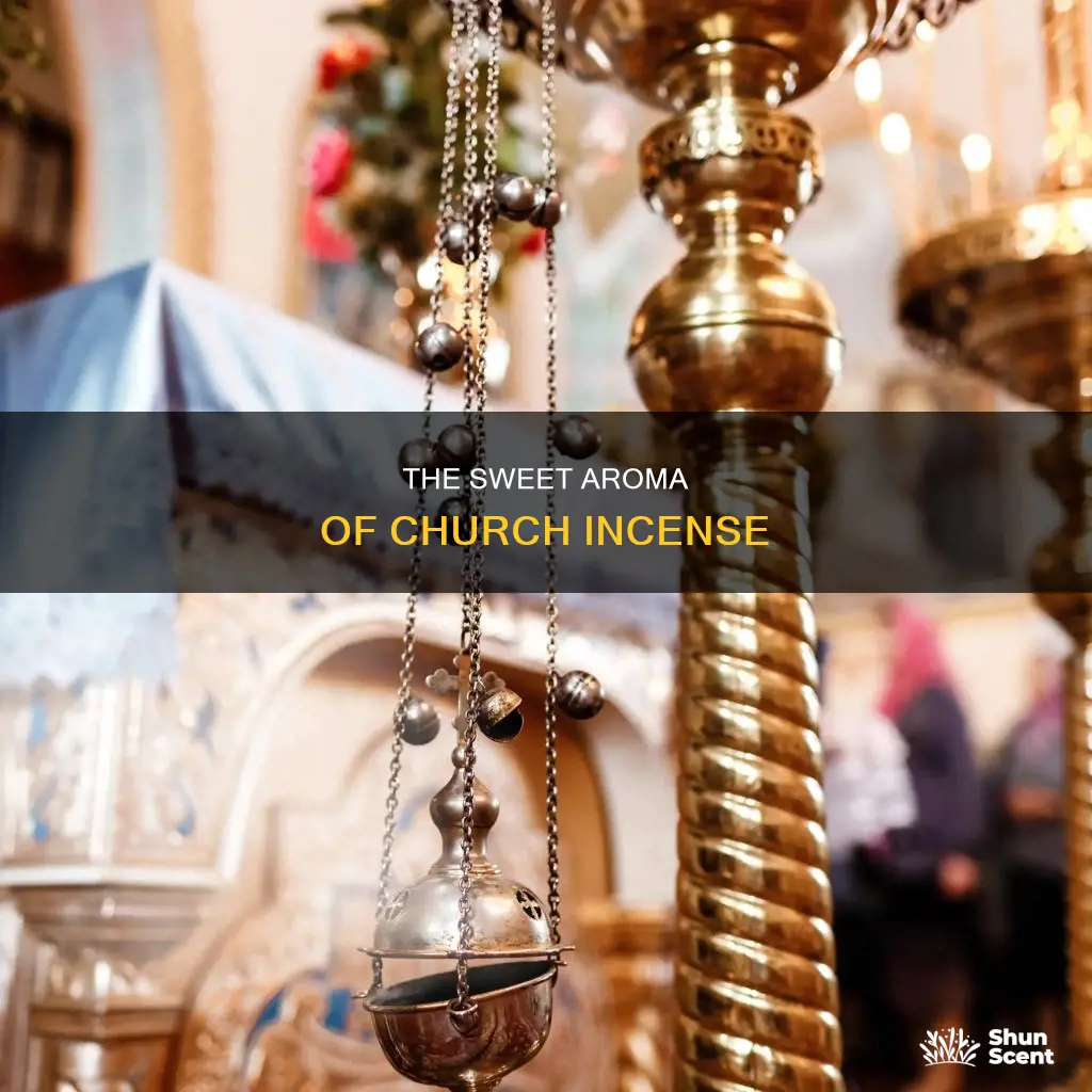 what is the scent of church incense