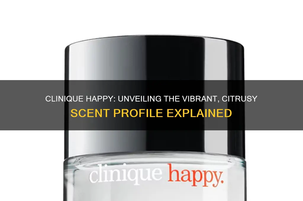 what is the scent of clinique happy