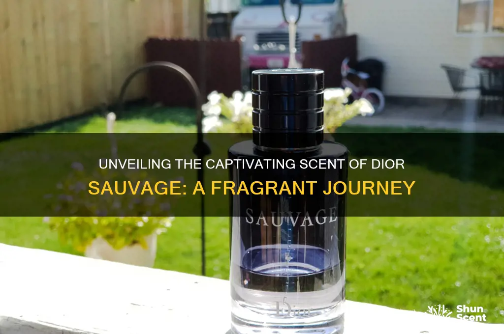 what is the scent of dior sauvage
