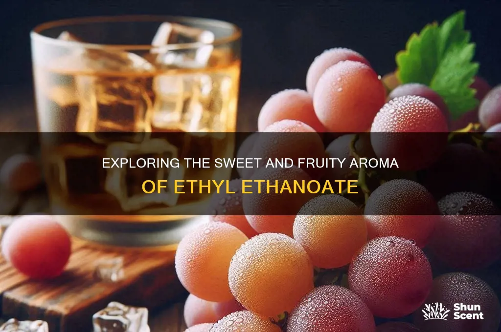 what is the scent of ethyl ethanoate