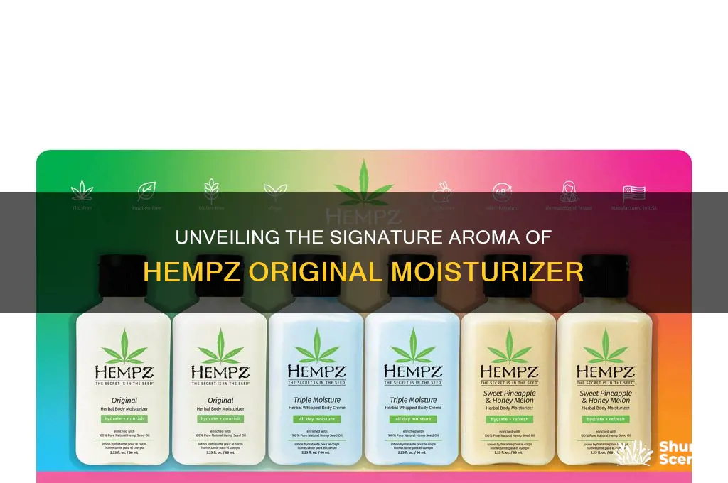 what is the scent of hempz original