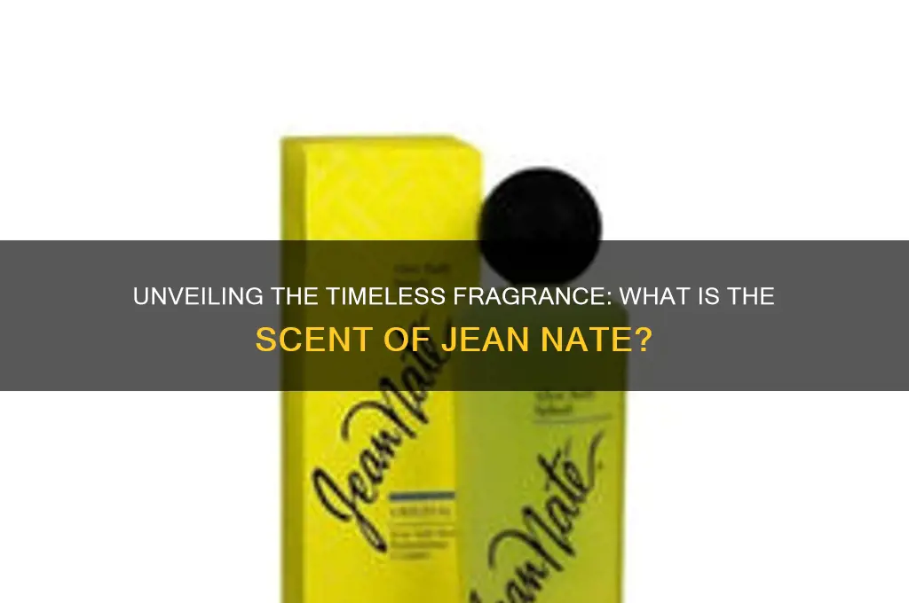 what is the scent of jean nate
