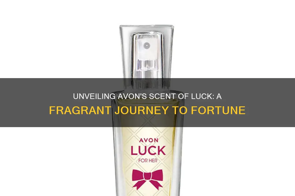what is the scent of luck by avon