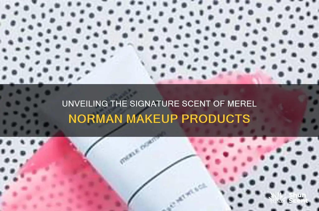 what is the scent of merel norman makeup