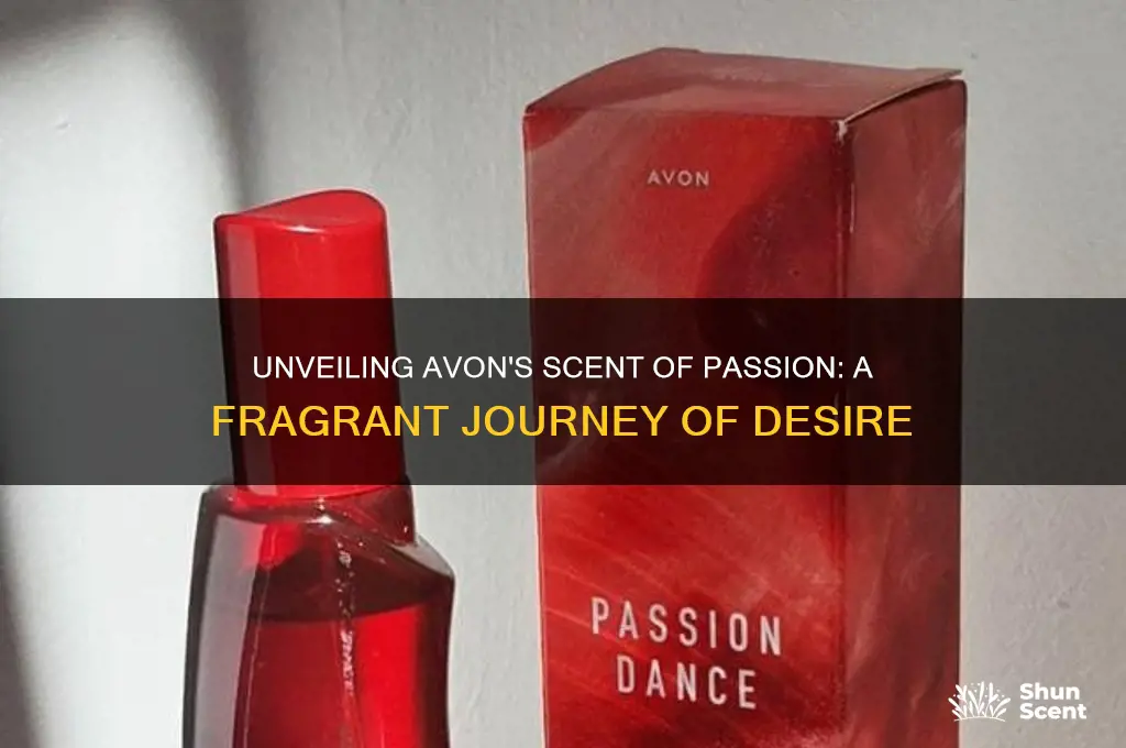 what is the scent of passion by avon