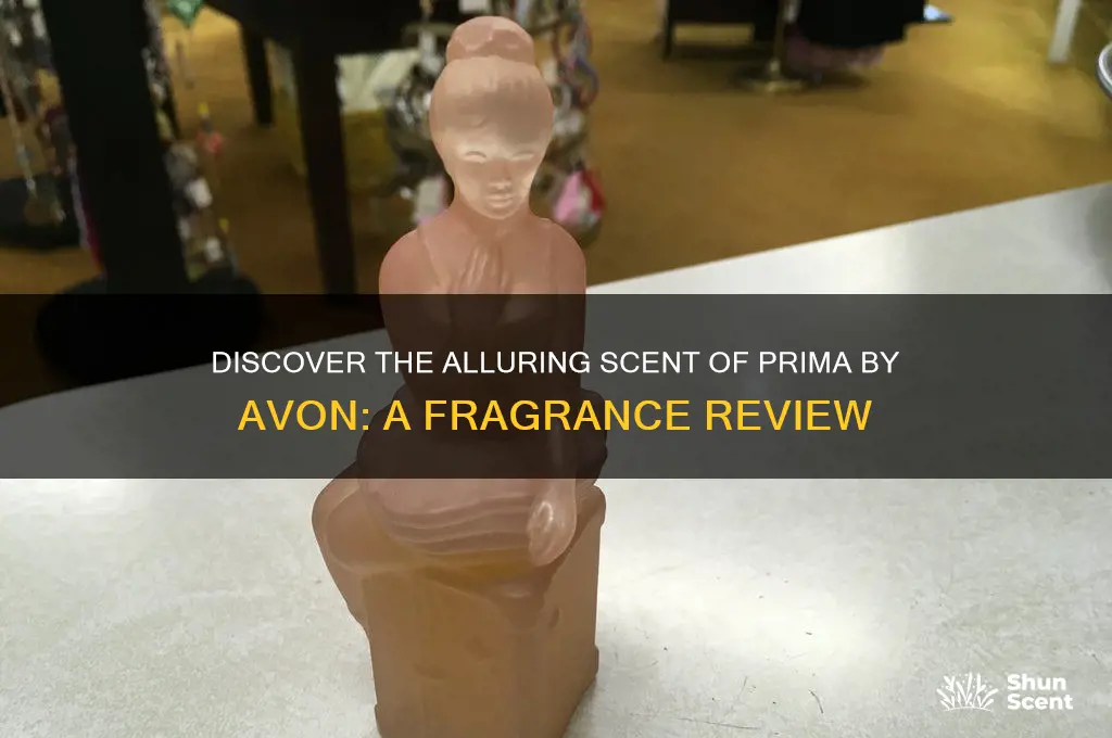 what is the scent of prima by avon