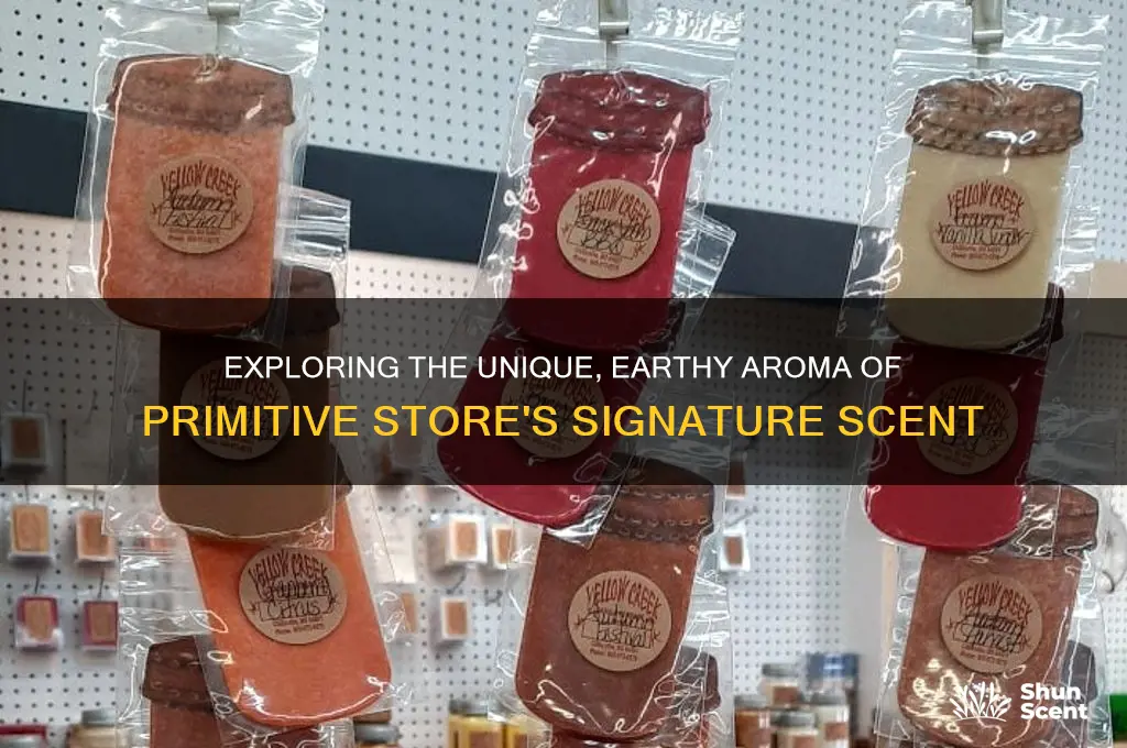 what is the scent of primitive store