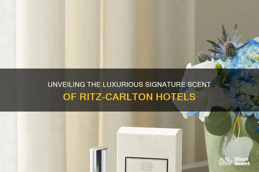 what is the scent of ritz zarlton