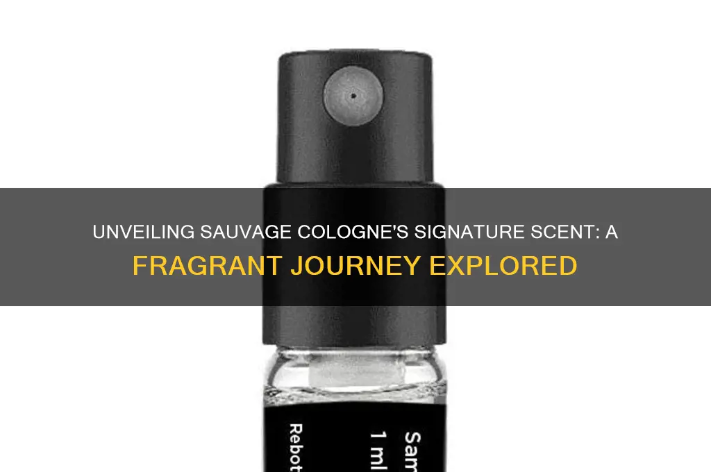what is the scent of the sauvage colonge
