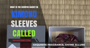Discover the Fragrant Secret: Scented Sachet in Kimono Sleeves