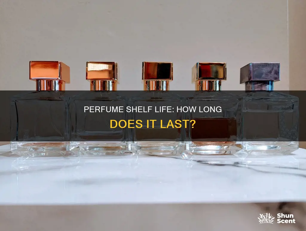 what is the shelf life of a bottle of perfume