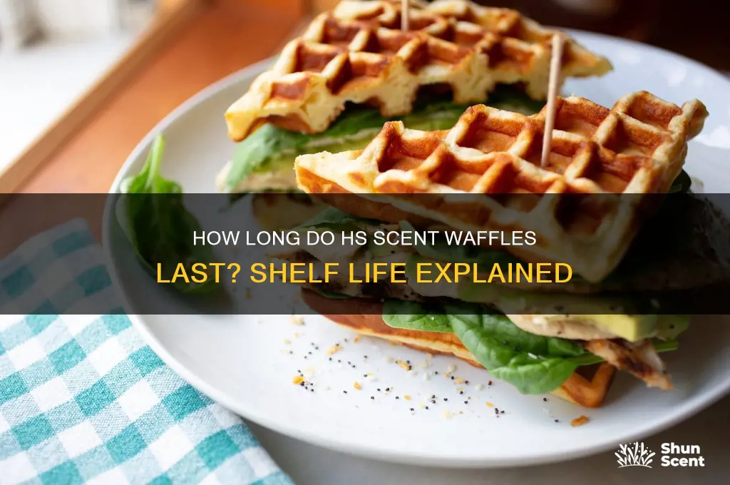 what is the shelf life of hs scent waffles