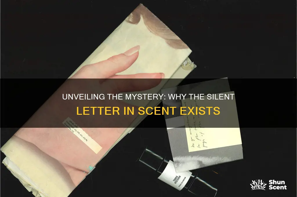 what is the silent letter in scent