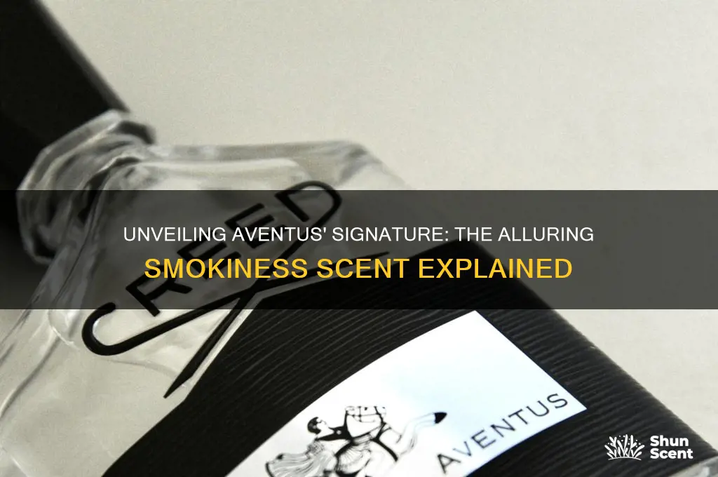 what is the smokiness scent from aventus