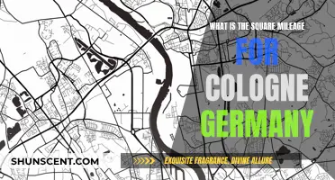 Exploring Cologne, Germany: Square Mileage and More