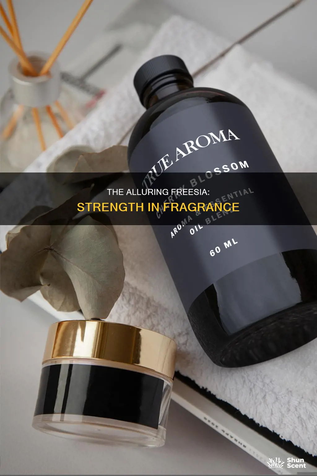 what is the strength of freesia aroma