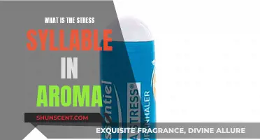 How to Identify the Stressed Syllable in 'Aroma