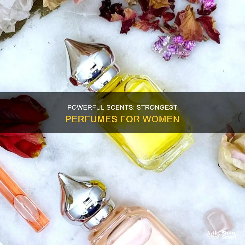 what is the strongest smelling perfume
