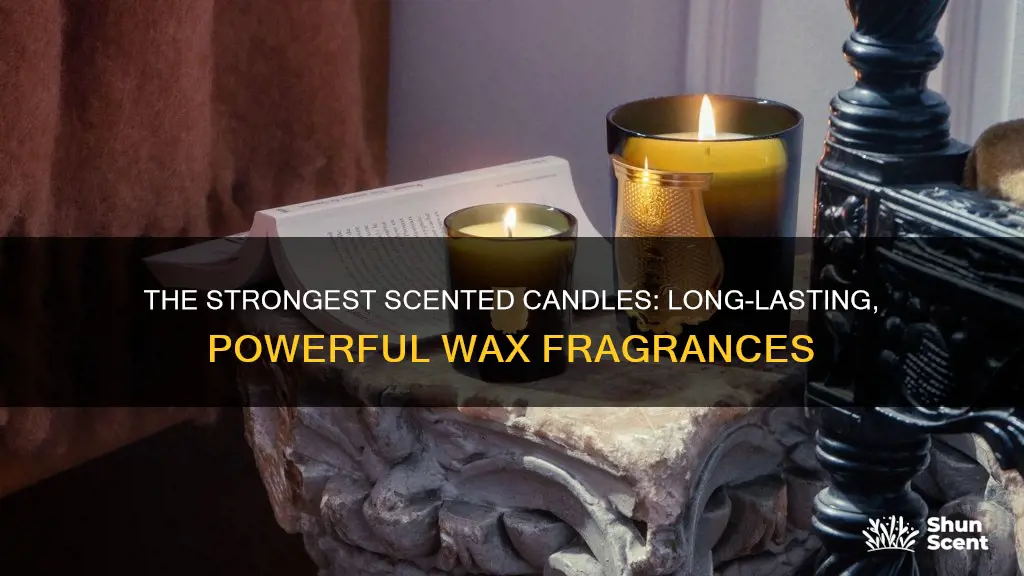 what is the strongest wax candle with fragrance