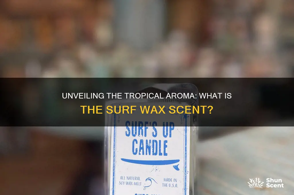 what is the surfwax scent