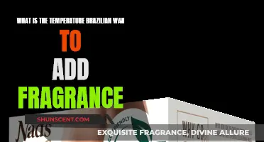 Ideal Brazilian Wax Temperature for Adding Fragrance