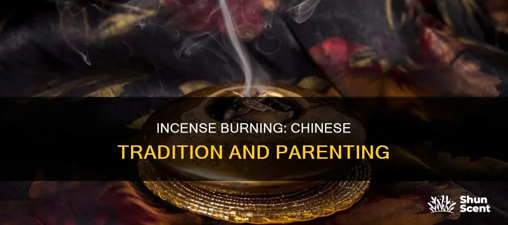 what is the tradition for burning incense for chinese parents
