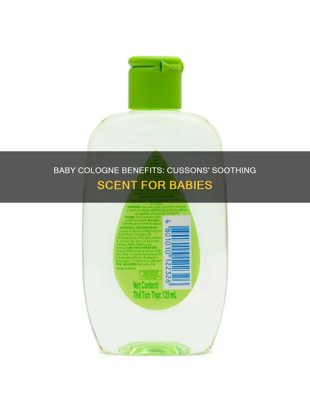 what is the use of cussons baby cologne