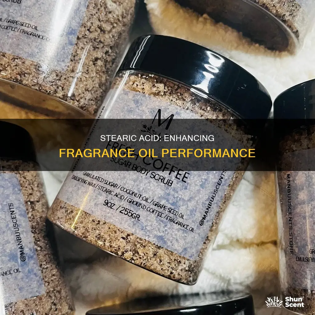 what is the use of stearic acid in fragrance oils