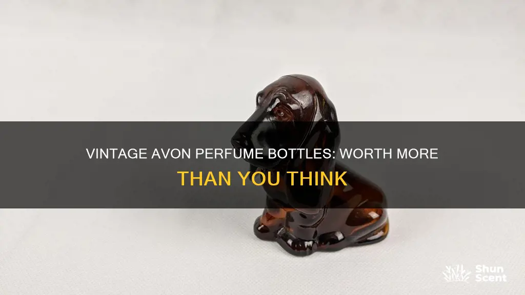 what is the value of old avon perfume bottles