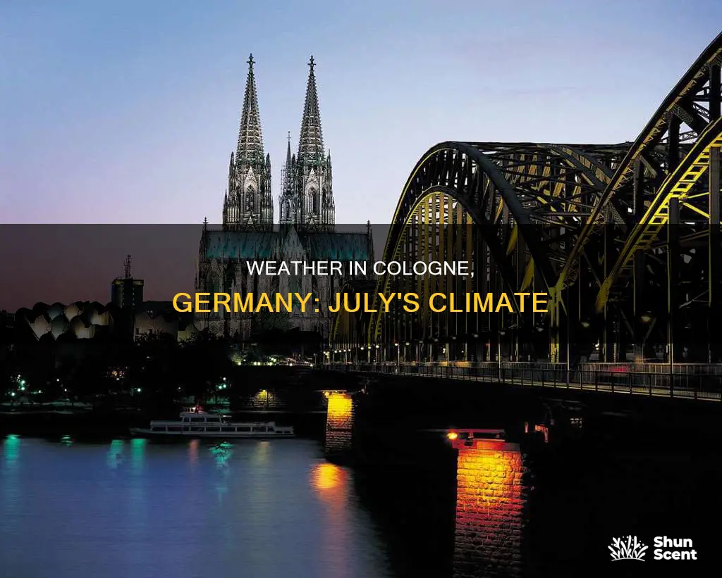 what is the weather like in cologne germany in july