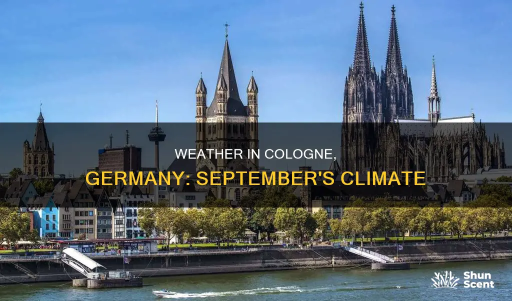 what is the weather like in cologne germany in september