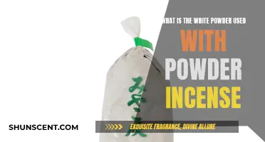 The Secret Ingredient in Powder Incense: White Powder