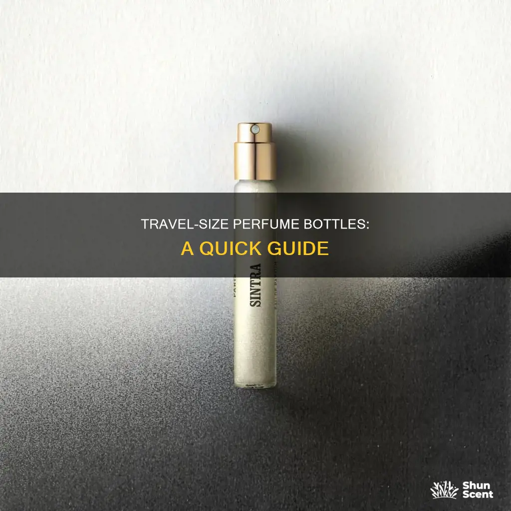 what is travel size perfume bottle