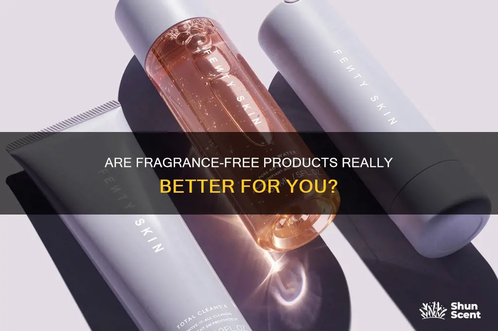 what is true of fragrance-free products