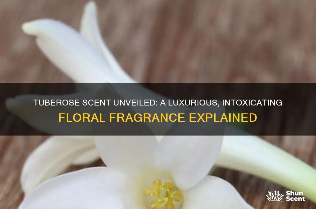 what is tuberose scent