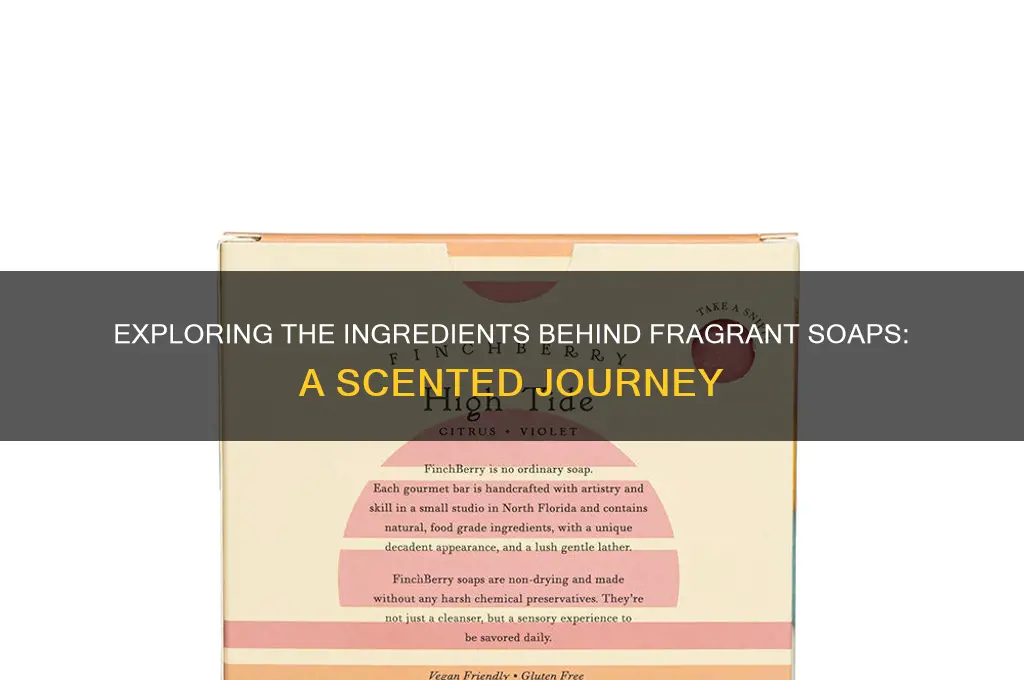 what is used to make soaps scented