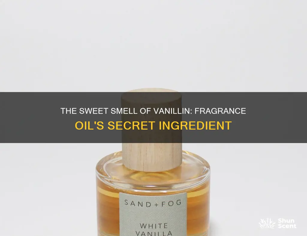 what is vanillin in fragrance oil