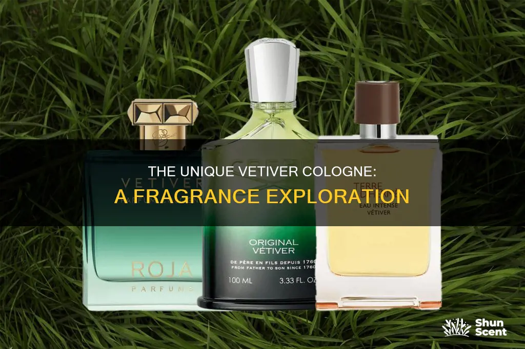 what is vetiver cologne