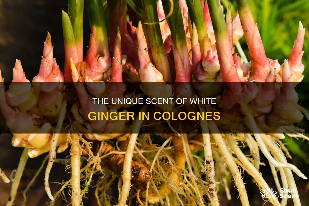 what is white ginger as it relates to colognes