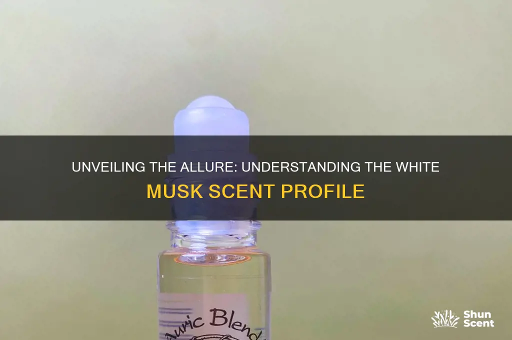 what is white musk scent