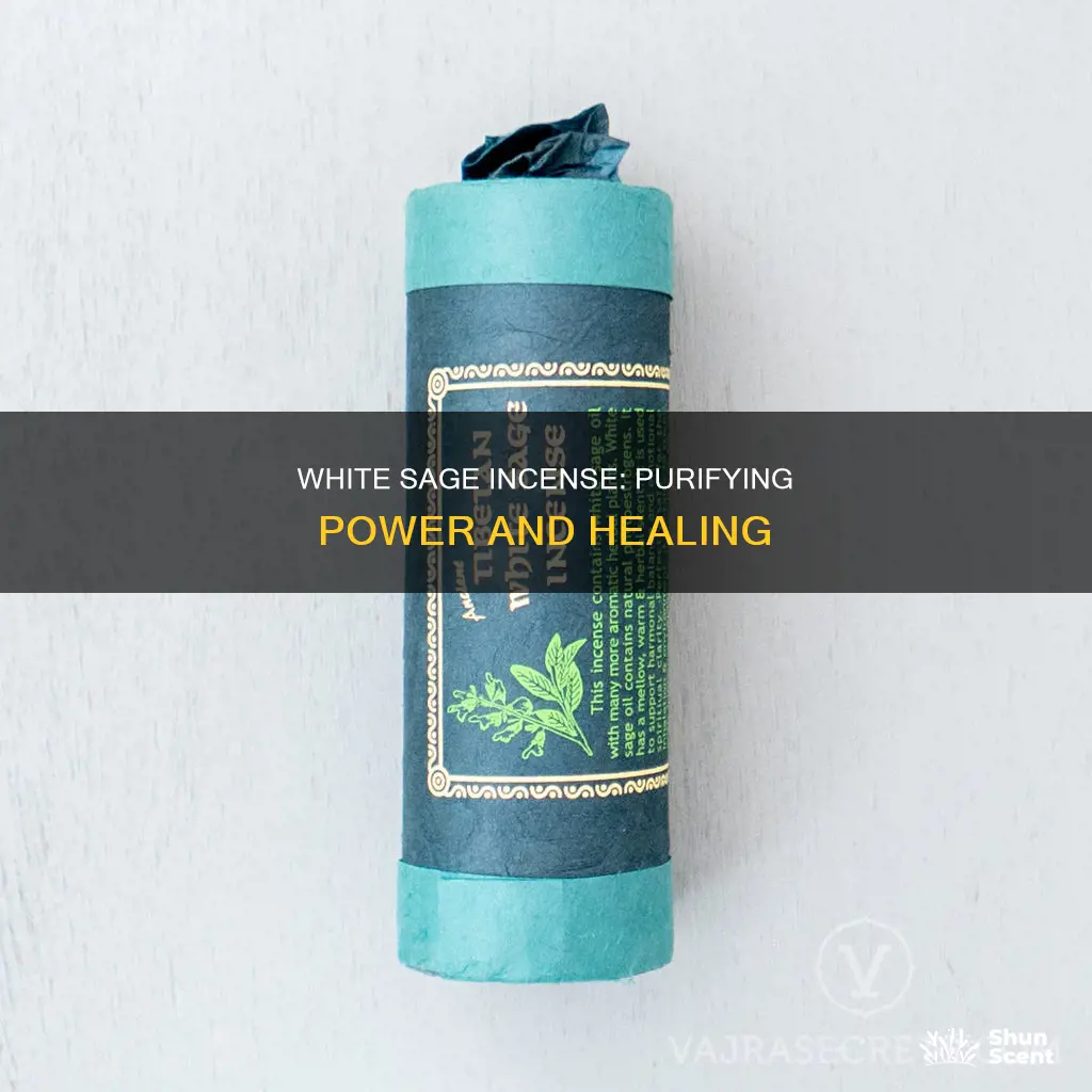 what is white sage incense for
